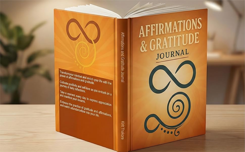 Mindful Moments: Daily Affirmations & Gratitude Journal by Kirit Thakore extra 4