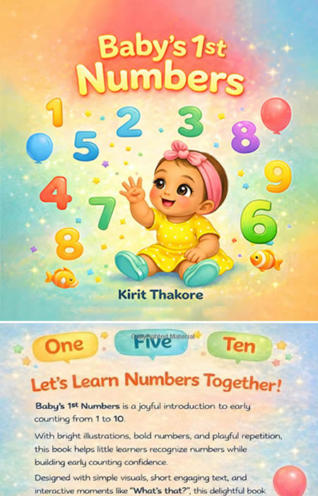 First Counting Book for Toddlers cover