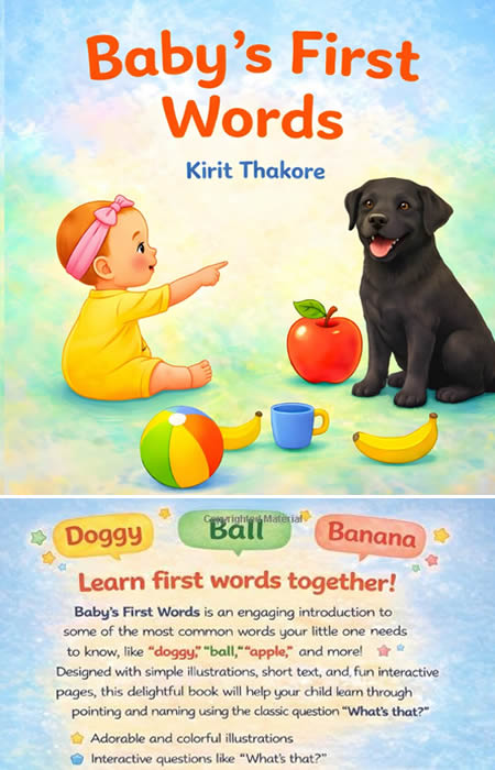 First Vocabulary Book for Toddlers cover