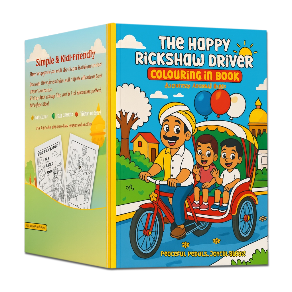 Rickshaw driver covers