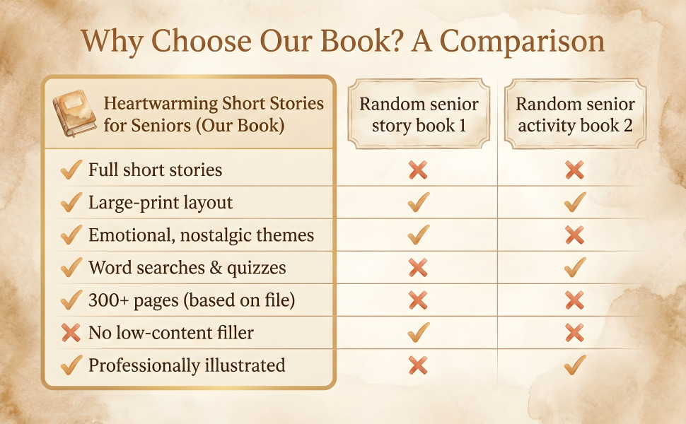 Heartwarming Short Stories for Seniors by Kirit Thakore extra 3